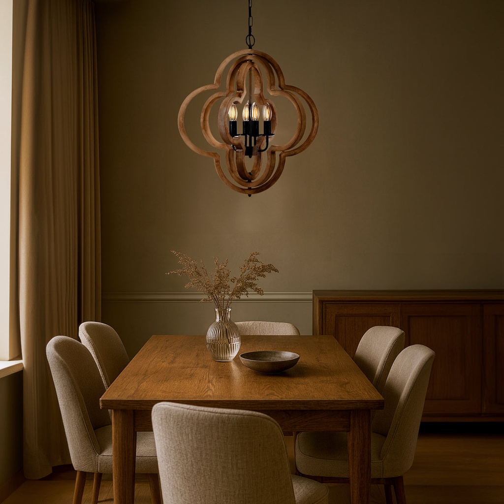 OMAR 4 LIGHT PENDANT - LS1