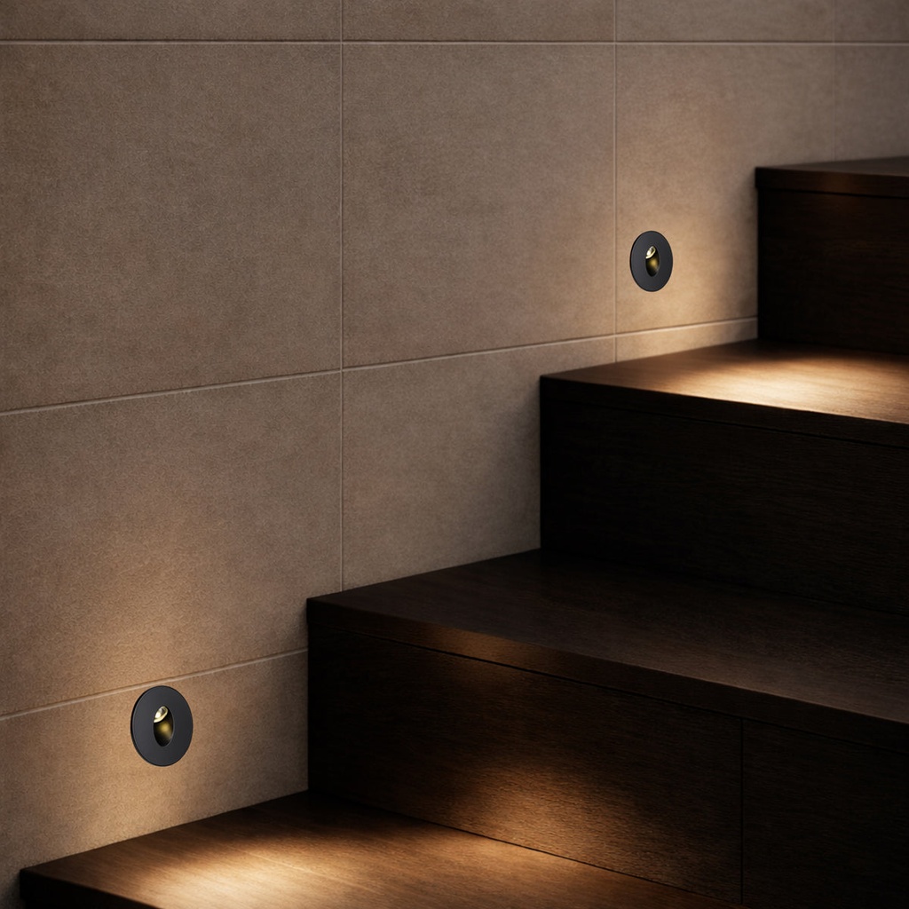 SNAP ROUND STAIR LIGHT - LS2