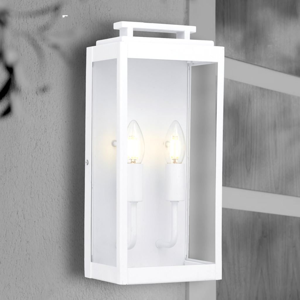 TRUMAN 2 LIGHT EXTERIOR WALL LIGHT - LS1