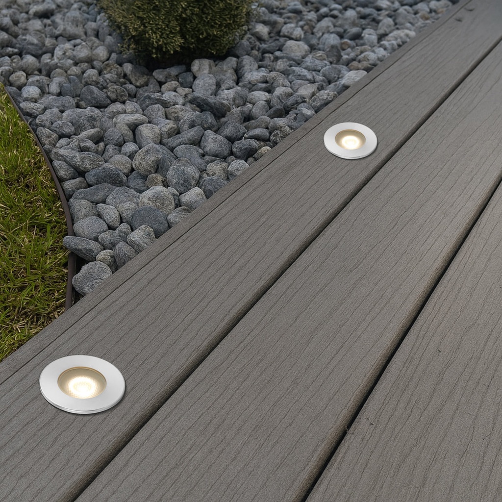 HALON BRASS INGROUND LIGHT - LS1