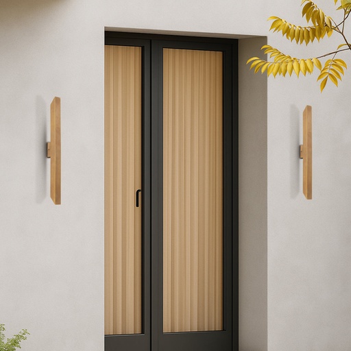 VOSTEL 2 LIGHT EXTERIOR WALL LIGHT - LS1