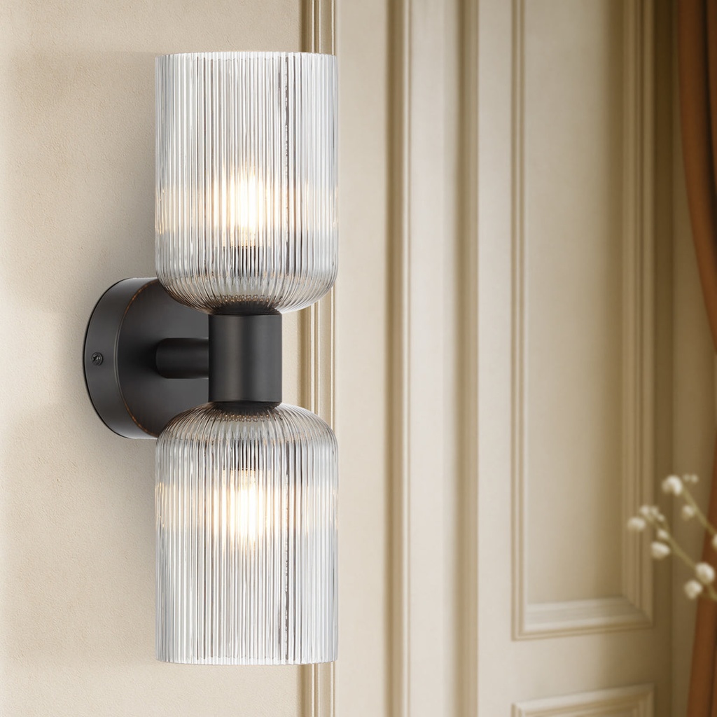 RIVEN 2 LIGHT WALL BRACKET - LS2