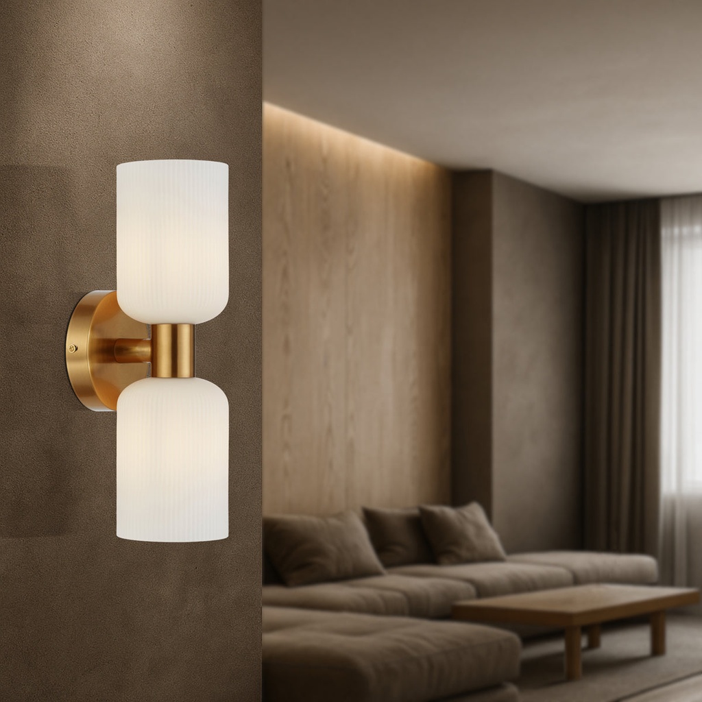 RIVEN 2 LIGHT WALL BRACKET - LS3
