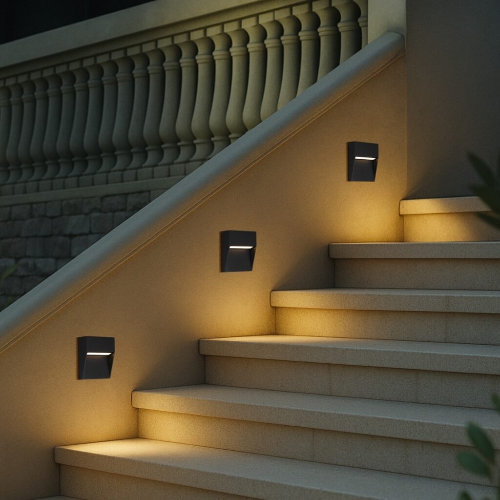 TERIN EXTERIOR SQUARE WALL LIGHT - LS3