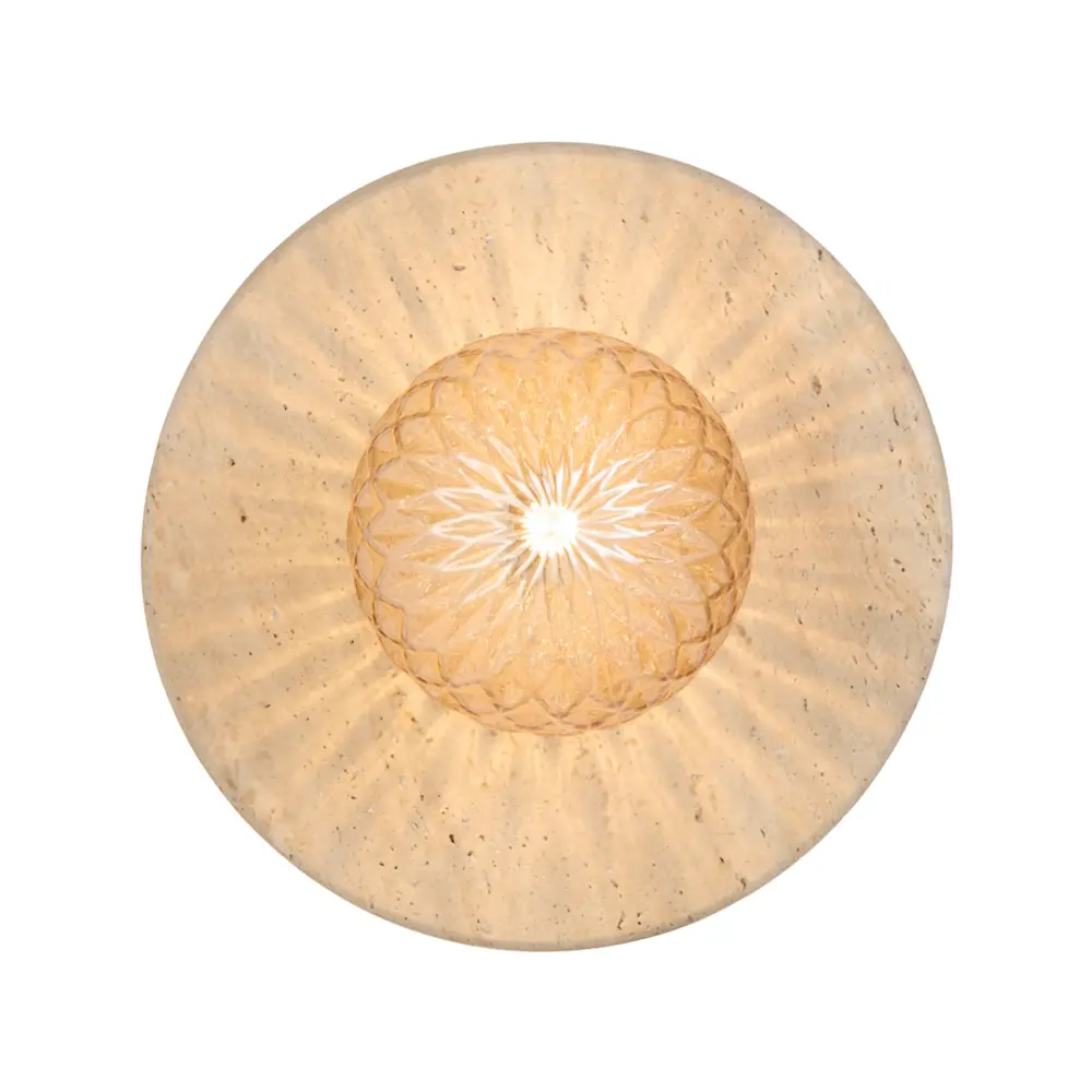 VARON TRAVERTINE WALL LIGHT