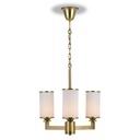 AHERN 3 PENDANT LIGHT SOLID BRASS