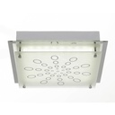 AZARO SQUARE LED OYSTER DIMMABLE CEILING LIGHT