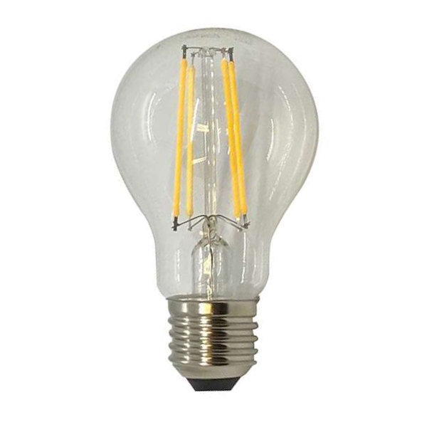 E27 A60 8W LED FILAMENT GLOBE CLEAR DIMMABLE