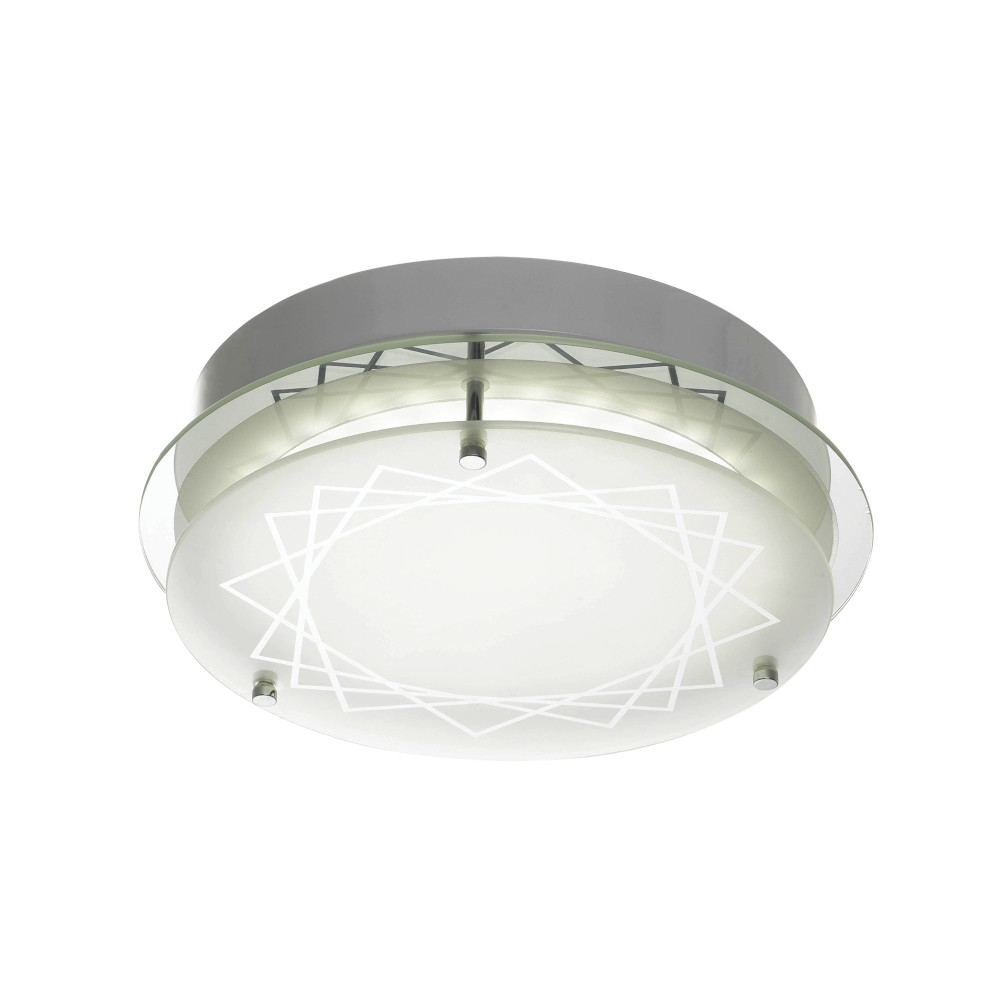 FOSCO ROUND 20W LED OYSTER DIMMABLE CEILING LIGHT
