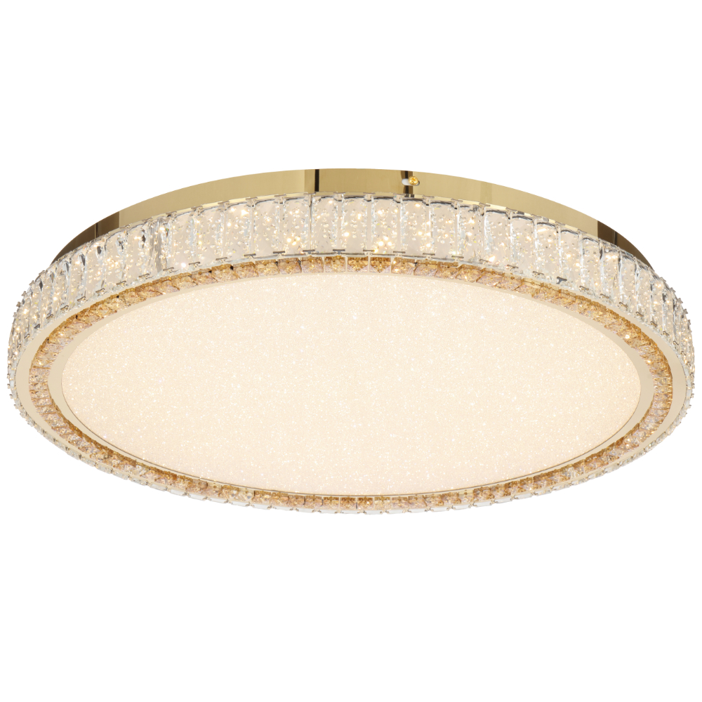 LUCENT 60CM 128W 3CCT LED OYSTER CEILING LIGHT