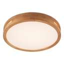 THALIA 50CM 36W LED OYSTER STEP DIMMABLE CEILING LIGHT