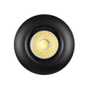 DURO ROUND LED STAIR WALL LIGHT BLACK