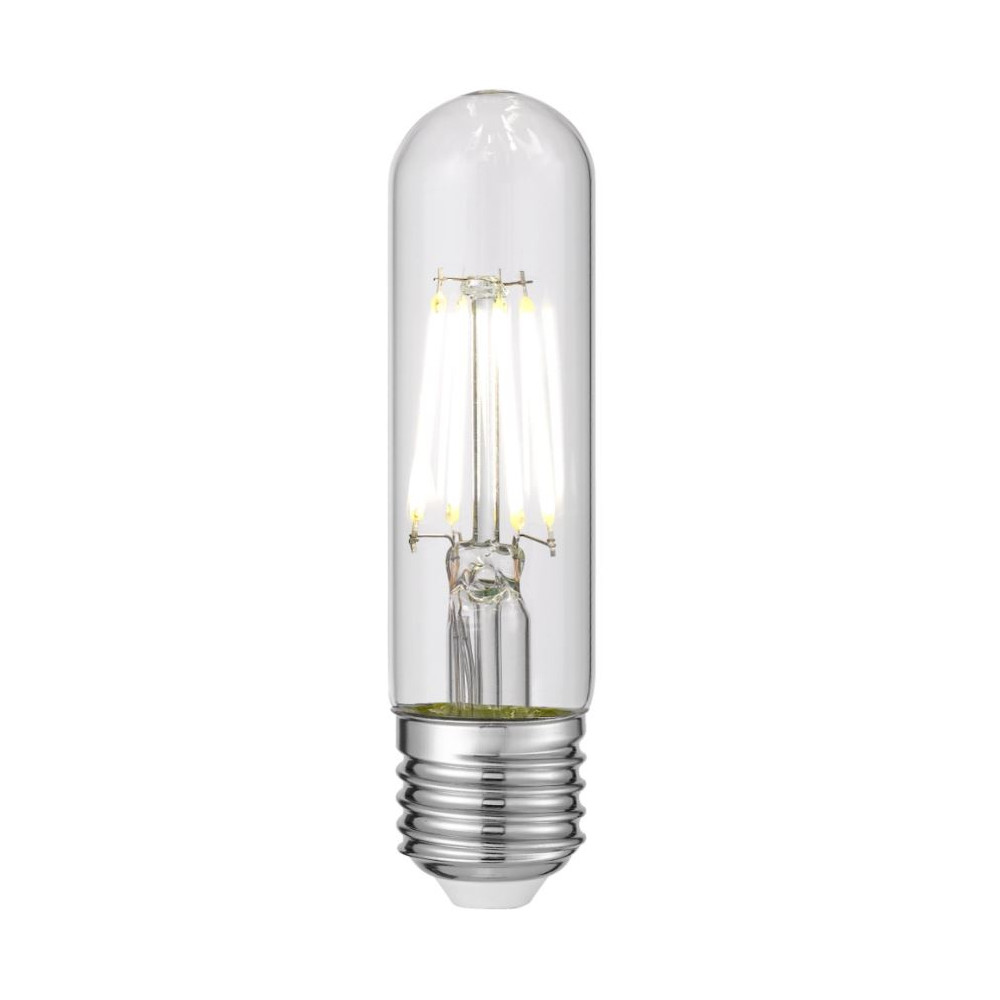 E27 T30 8W LED TUBULAR FILAMENT GLOBE CLEAR DIMMABLE