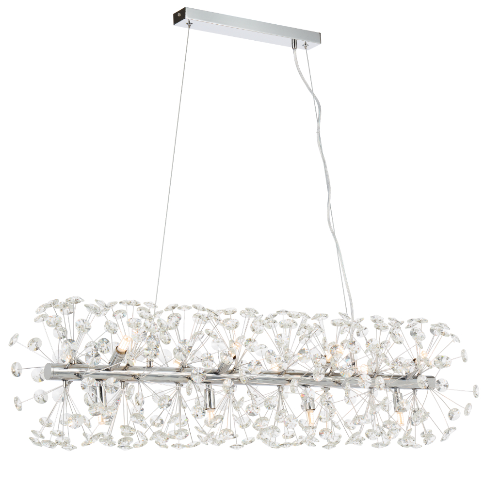 LERIDA 12 RECTANGULAR PENDANT LIGHT