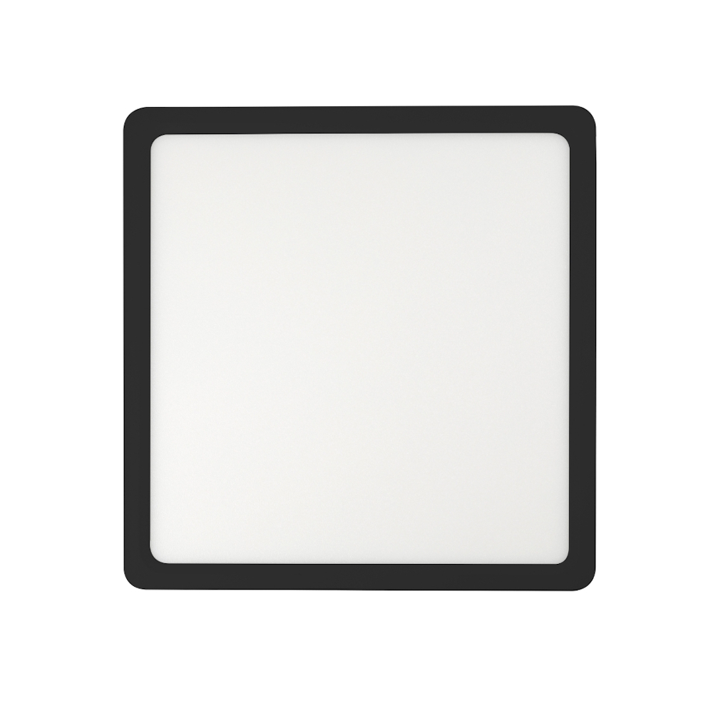 LUNOS 30CM 24W 3CCT SQUARE LED OYSTER DIMMABLE CEILING LIGHT