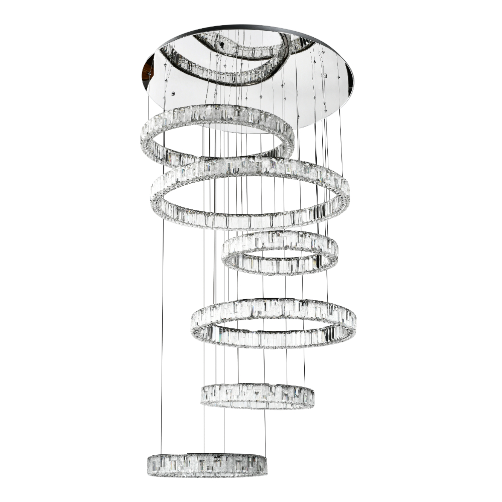 RIAS 6 TIER LED PENDANT LIGHT