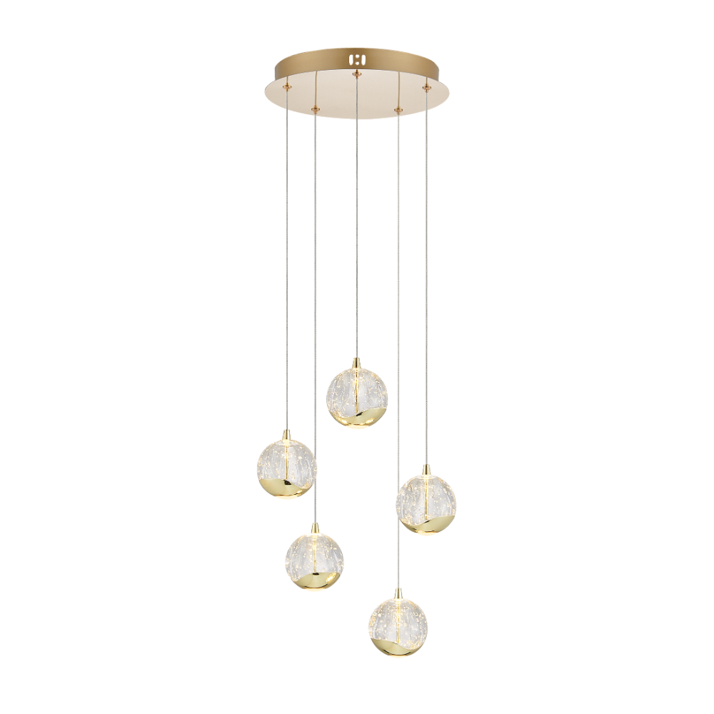 SEGOVIA 5 LED PENDANT LIGHT