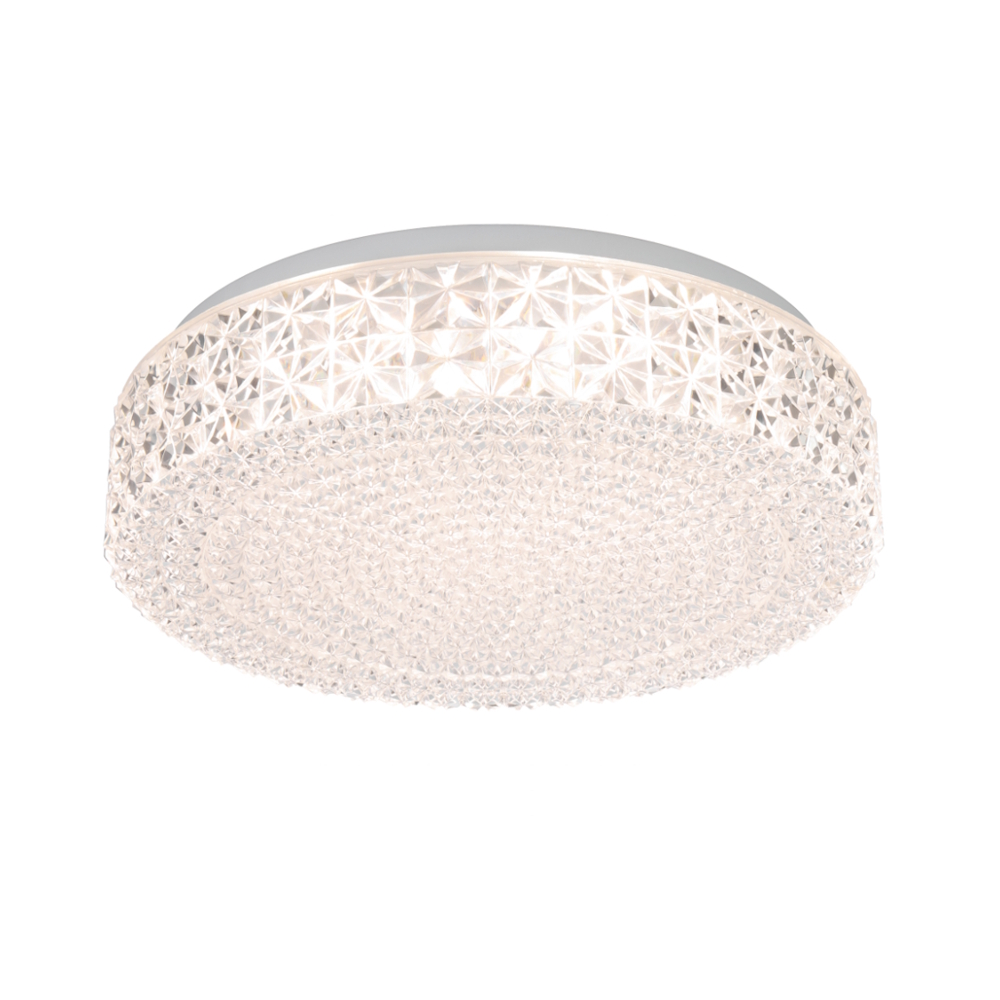 ELTZ 28CM 18W 3CCT LED OYSTER NON-DIMMABLE CEILING LIGHT