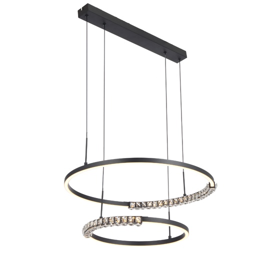 [BRERA PE2T-BK] BRERA 2 TIER PENDANT LIGHT