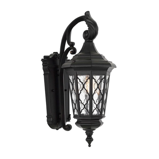 [BRINLEY EX35-BK] BRINLEY 35CM EXTERIOR WALL LIGHT LARGE