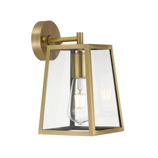 CANTENA 15CM SOLID BRASS EXTERIOR WALL LIGHT SMALL