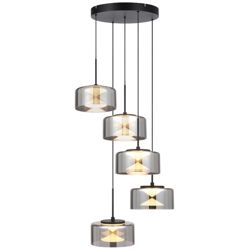 [CEDRO PE5-BK] CEDRO 5 PENDANT LIGHT