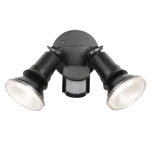 [COMET EX2S-BK] COMET TWIN EXTERIOR LED FLOOD LIGHT WITH SENSOR