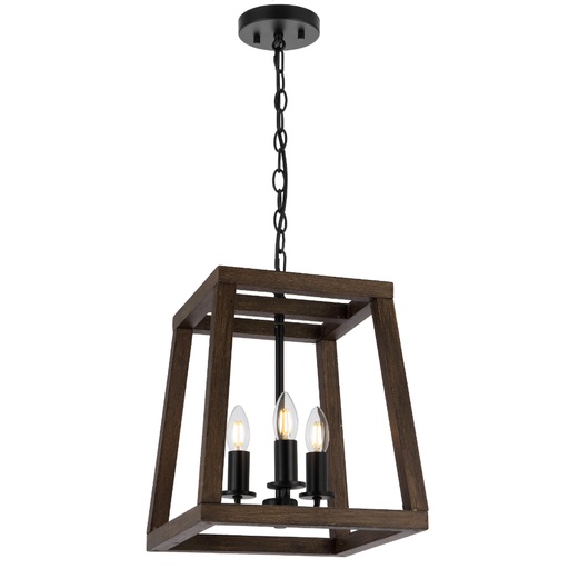 [DALTON PE3-BK] DALTON 3 PENDANT LIGHT