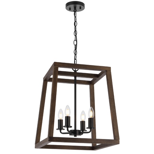 [DALTON PE4-BK] DALTON 4 PENDANT LIGHT