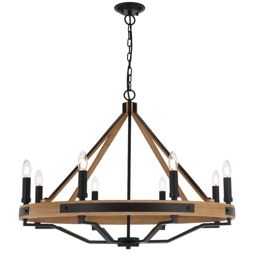 [DARIEN PE8-ASH] DARIEN 8 PENDANT LIGHT