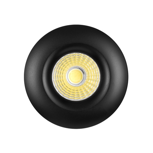 DURO ROUND LED STAIR WALL LIGHT BLACK
