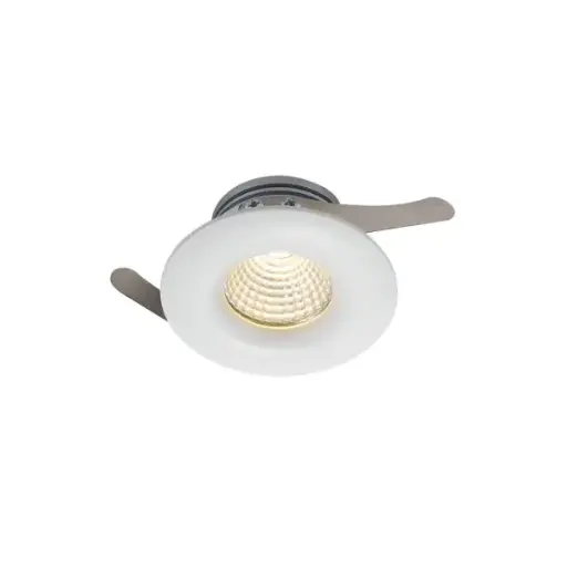 DURO ROUND LED STAIR WALL LIGHT WHITE