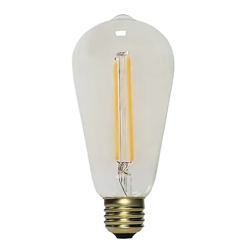 E27 ST64 2W LED PILOT FILAMENT GLOBE NON-DIMMABLE