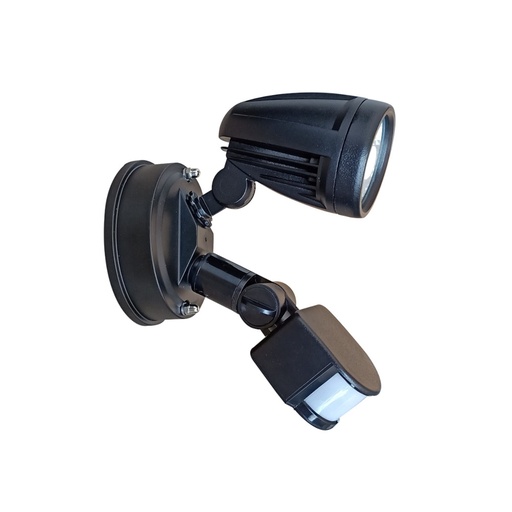 ILLUME SINGLE EXTERIOR LED SPOTLIGHT WITH SENSOR