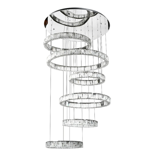 RIAS 6 TIER LED PENDANT LIGHT