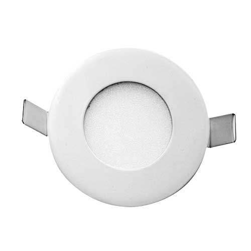 STOW ROUND LED STAIR LIGHT WHITE