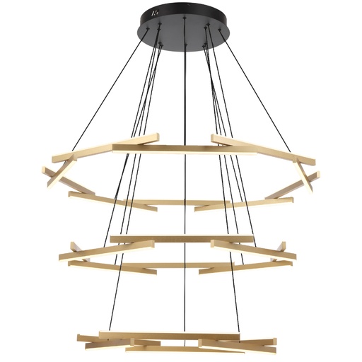 [TARSON PE3T-BKGD] TARSON 3 TIER LED PENDANT LIGHT