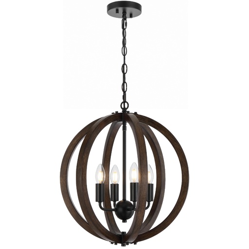 [VESTAL PE4-BK] VESTAL 4 PENDANT LIGHT