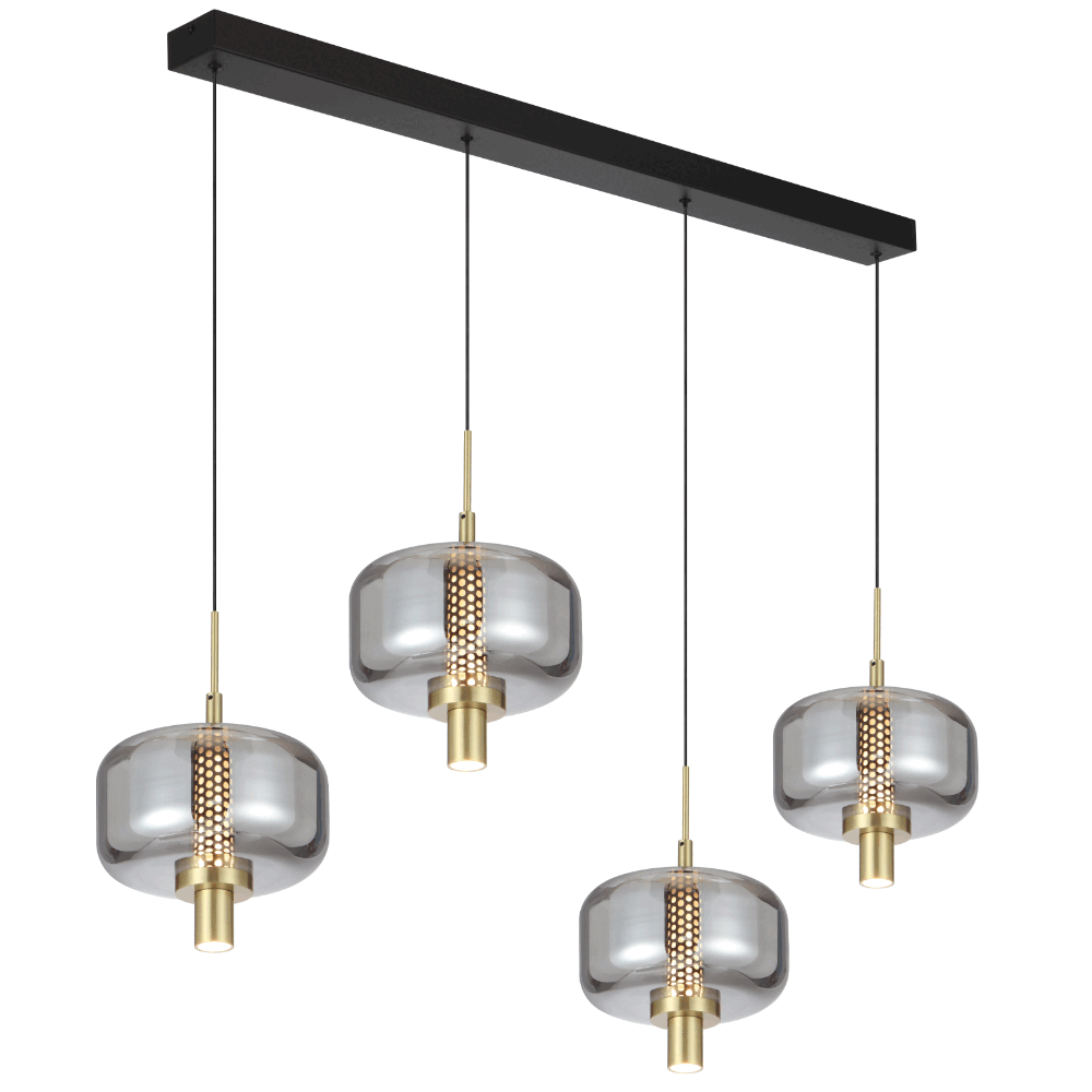 [VOLEN PE4B-BKSM] VOLEN 4 BAR PENDANT LIGHT