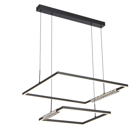 [ZAFRA PE2T-BK] ZAFRA 2 TIER PENDANT LIGHT