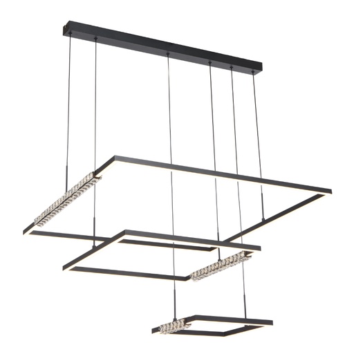 [ZAFRA PE3T-BK] ZAFRA 3 TIER PENDANT LIGHT