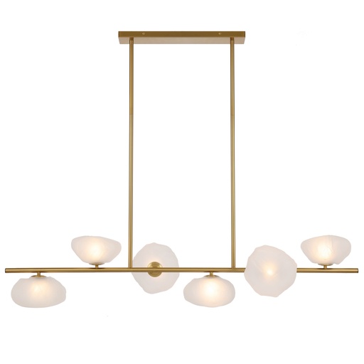 ZECCA 6 LINEAR PENDANT LIGHT